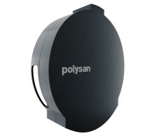 Polysan Ovládání Výpusti Vanové Soupravy S Napouštěním Přepadem, Gun Metal