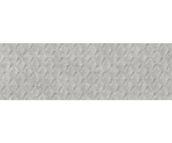 Dekor jako kámen Azuvi Portland Rhomb Grey 30x90 Mat. Rett. - šedá