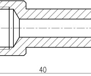 Redukce M10x1 na M8x1 MD0884