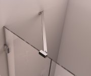 Polysan Fortis Edge Boční Stěna 800 Mm, čiré Sklo