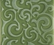 Vzorovaný dekor Aleluia Urban Atelier Decor Glam Menta 10x10 - zelená