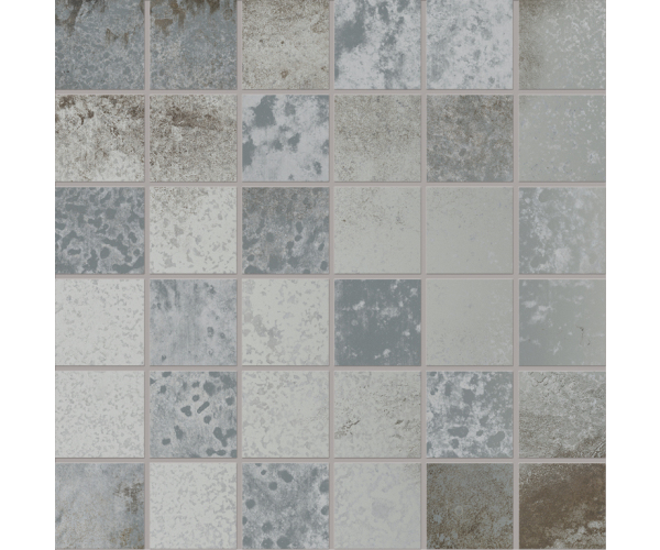 Retro mozaika Viva Narciso Topazio Mosaico 30x30(5x5) Nat.  - šedá