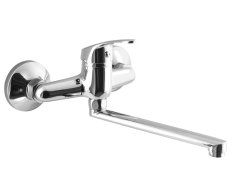 Aqualine 35 Nástěnná Baterie, Ramínko Ploché 220mm, Chrom