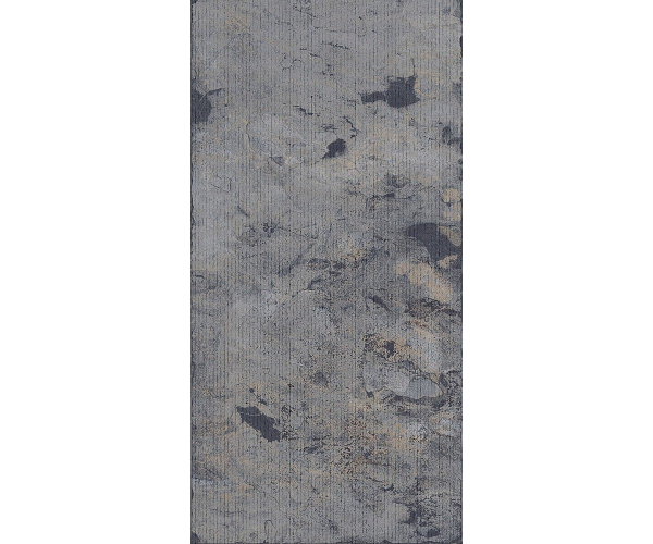 Dekor jako kámen Sant Agostino Metastone Rigato Night 60x120 Nat. Rett. - šedá