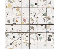 Cifre Gemstone Mosaico White Pulido 30x30