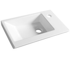 Aqualine Zoran Keramické Umývátko Nábytkové 45x27,5cm, Bílá