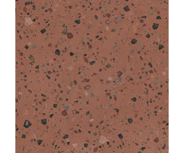 Dlažba jako terrazzo APE Argillae Coccio Terra 60X60 Rett. - cihlová