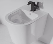 OMNIRES - Tampa Bidet, 51 X 37 Cm Bílá Lesk /bp/ Tampabibp