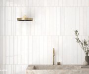 Obklad jako kámen Equipe Verticale Clean 5x40 - bílá