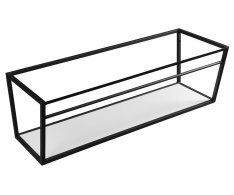 Sapho Ska Konzole S Policí 1200x400x460mm, černá Mat