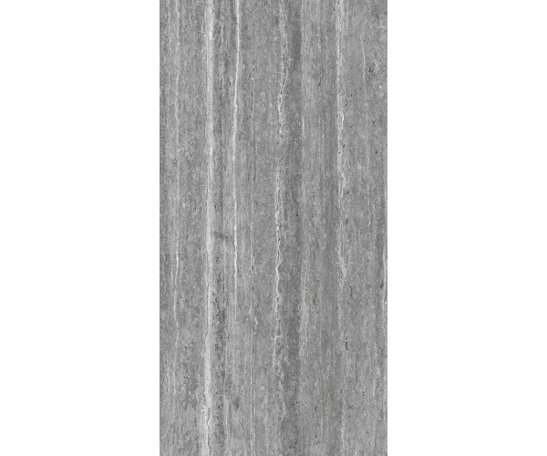 Dlažba jako travertin Deceram Italy Travertino Dark Nat. 60x120 Rett. - šedá (skladem)