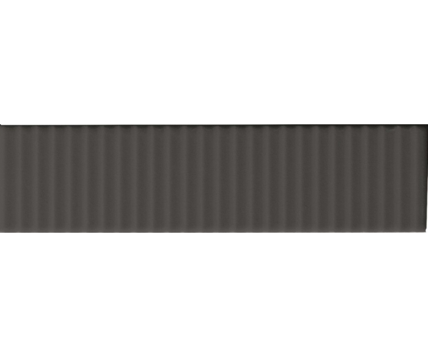 Dekor 41zero42 Biscuit Strip Notte 5x20 - antracitová