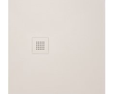 Gelco Mitia Sprchová Vanička Z Litého Mramoru, čtverec 90x90cm, Světle šedá