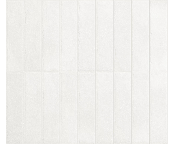 Obklad jako kámen Sant Agostino Tetris White Mat 5x20 - bílá