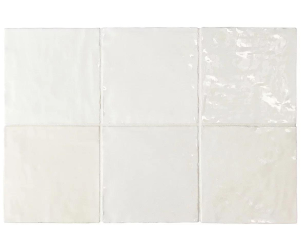 Obklad Equipe La Riviera Blanc 13,2x13,2 - bílá