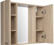 Aqualine Zoja/keramia Fresh Strip Galerka S Led Osvětlením, 70x60x14cm, Dub Platin