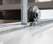 Gelco Spirit Sprchové Dveře 1400mm, čiré Sklo