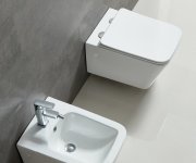 Sapho Porto Bidet Závěsný, 36x52cm, Bílá