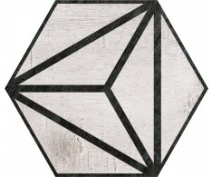 Codicer Tribeca Hex 25 Grey 22x25