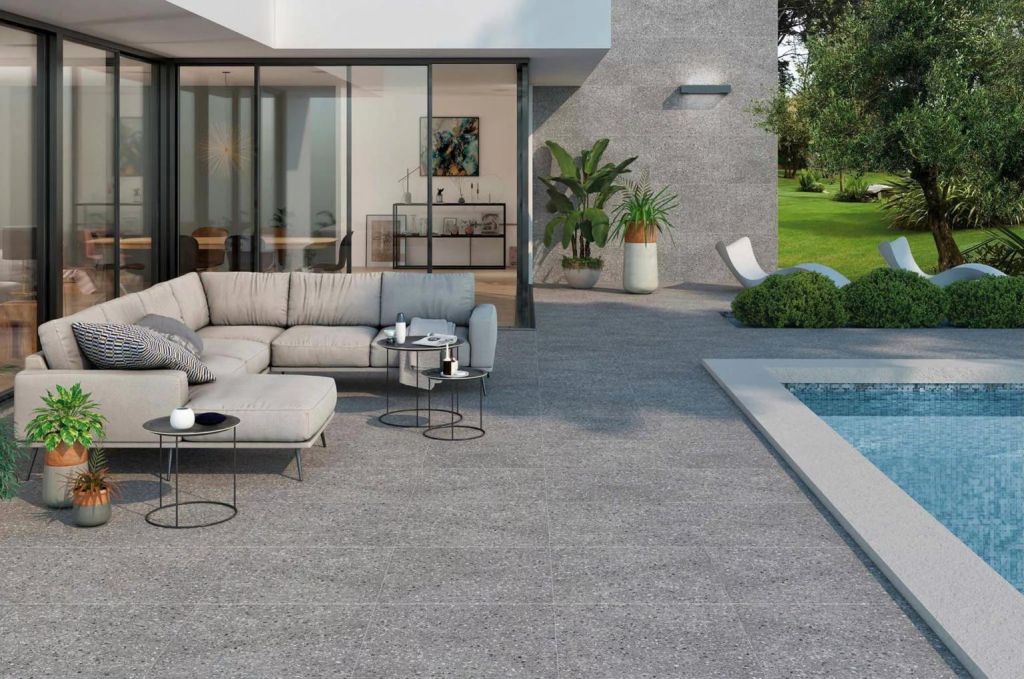 Realizace Robson Stone 66x66 - terasa (Codicer)