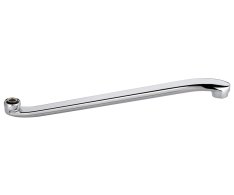 Aqualine Výtokové Ramínko K baterii, 320mm, Ploché Zvýšené, Chrom