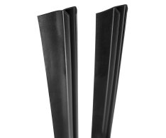 Polysan Set Svislých Těsnění Pro Sklo 5/5mm, 2000mm, černá (2ks)