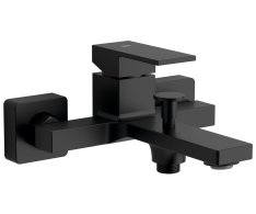 Sapho Cubemix Nástěnná Vanová Baterie, černá Mat