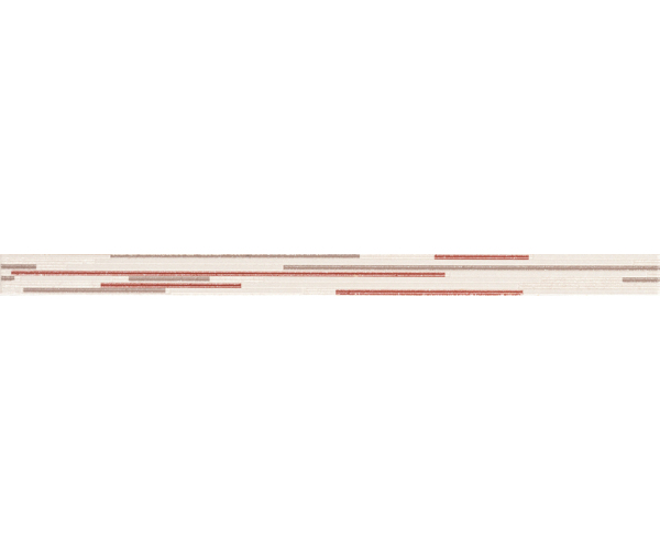 Dekor jako kámen Polis Volcano Lt.Beige/Rosso 3,8x60 - béžová