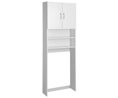 Aqualine Simplex Economy Skříňka Za Pračku 63x25x190cm, Bílá