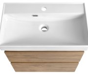 Aqualine Altair Umyvadlová Skříňka 61,5x60x37cm, Dub Emporio
