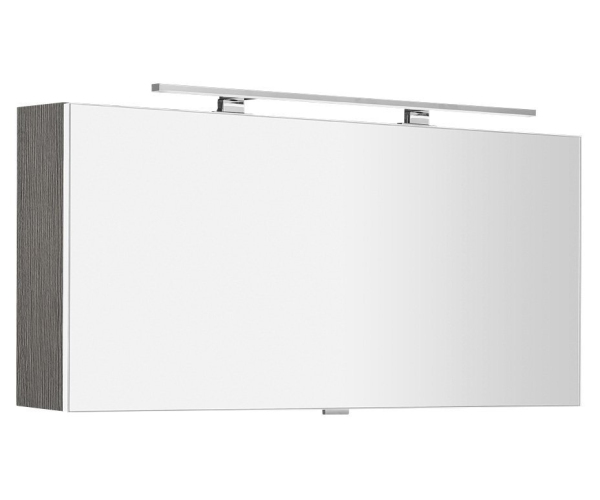 Sapho Cloe Galerka S Led Osvětlením 120x50x18cm, Dub Stříbrný