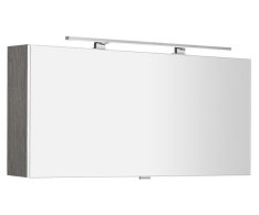 Sapho Cloe Galerka S Led Osvětlením 120x50x18cm, Dub Stříbrný