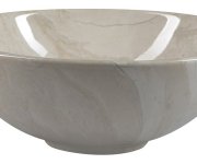 Sapho Dalma Keramické Umyvadlo Na Desku, ø 42cm, Marfil