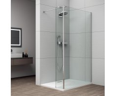 Polysan Esca Chrom Sprchová Zástěna S Instalací Ke Stěně 1500mm A Přídavným Panel