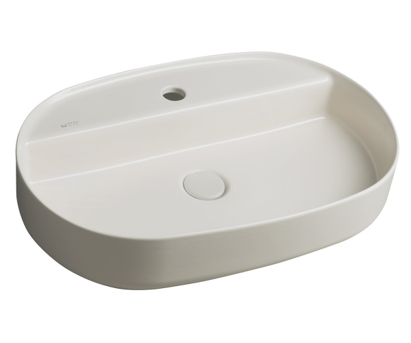 Isvea Infinity Oval Keramické Umyvadlo Na Desku, 60x40cm, Ivory