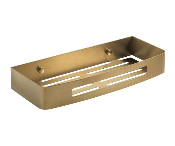 Gedy Smart Polička Do Sprchy, 300x45x128mm, Zlato Mat