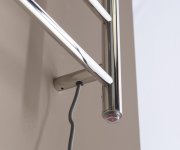 Sapho Redondo Elektrický Sušák Ručníků, Kulatý, 500x900 Mm, 75 W, Nerez Lesk