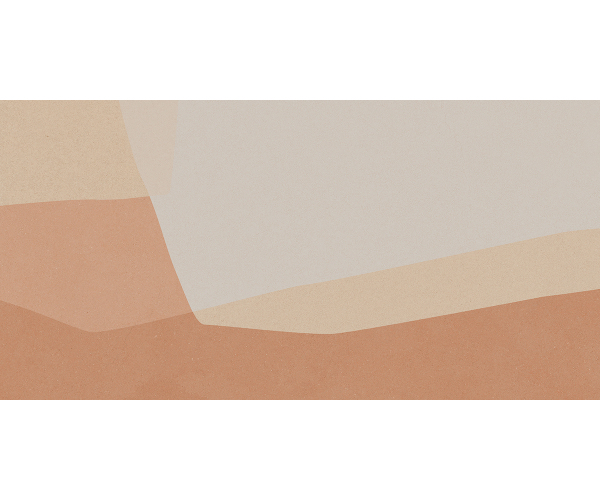 Dlažba jako jíl Del Conca Bioterre Shapes Argilla 60x120 Matt. Rett.