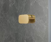 Polysan Globe Gold Matt Obdélníkový Sprchový Kout 800x900mm, Matné Sklo, Levé