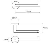 Sapho X-steel Držák Toaletního Papíru, Nerez Mat