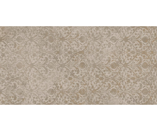 Květinová dlažba Del Conca Deco Studio Damascus 60x120 Rett. - béžová