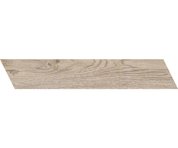 Dlažba jako dřevo Flaviker Four Seasons Biscuit Chevron 7,5x40,7 NAT - béžová