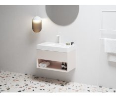 SD Lite 80 skříňka pod umyvadlo - SD Lite 80 skříňka pod umyvadlo Alabaster Pink