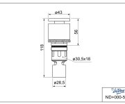 Uzavírací Mechanizmus Pro 00550 A 00555-3/4 ND+000-550
