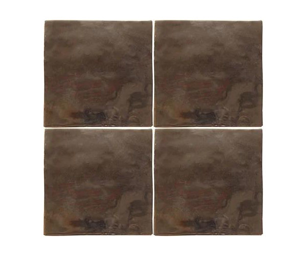 Retro obklad Cevica Zelij Special Decoro Bronce 10x10 - bronzová