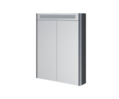 Mereo Siena, Koupelnová Galerka 64 Cm, Zrcadlová Skříňka, Antracit Mat