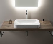 Isvea Sott Aqua Keramické Umyvadlo 60x38cm, Bílá