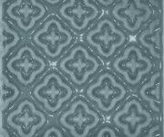 Vzorovaný dekor Aleluia Urban Atelier Decor Glam Atlantico 10x10 - tyrkysová