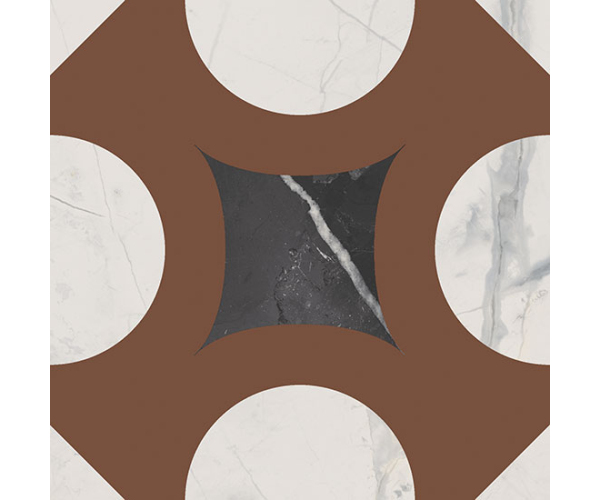 Dlažba jako beton Fioranese Marmorea Intensa Dusty Mauve DECO 20x20 Matt. Rett.