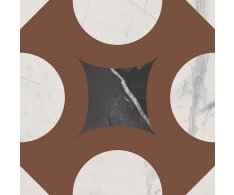 Fioranese Marmorea Intensa Dusty Mauve DECO 20x20 Matt. Rett.